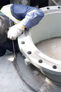(110.05.17)北部電子廠28吋冷卻水活水開孔作業